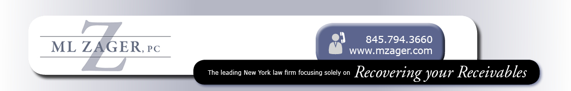 NY Law Firm, NY Debt Collection, NY Receivables Recovery, NY Attorney Collection Firm